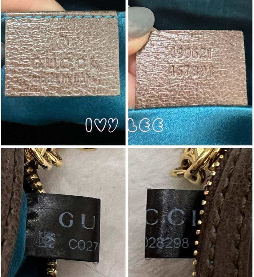 GUCCI 古馳 499621 經典Ophidia系列GG帆布印花拉鍊側肩包 斜背包 貝殼包 正品 二手精品-17