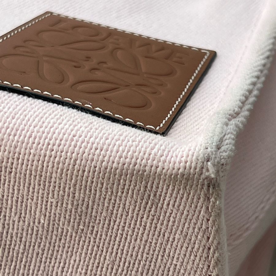 💗香緹國際精品💗 LOEWE 559 帆布托特包 粉色-9