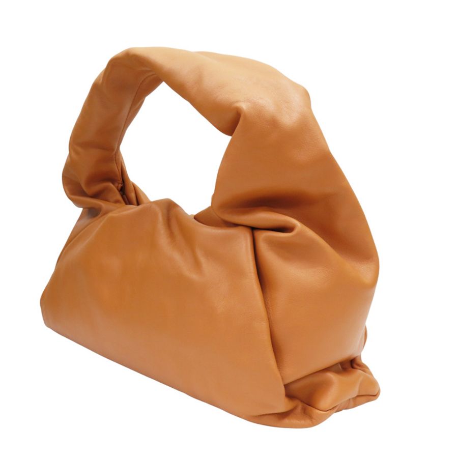 橘色皮革 The Shoulder Pouch 肩背【BOTTEGA VENETA BV 寶緹嘉】-2