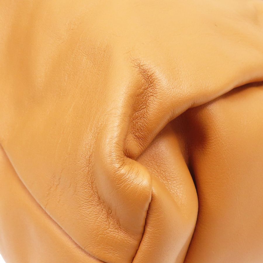 橘色皮革 The Shoulder Pouch 肩背【BOTTEGA VENETA BV 寶緹嘉】-12