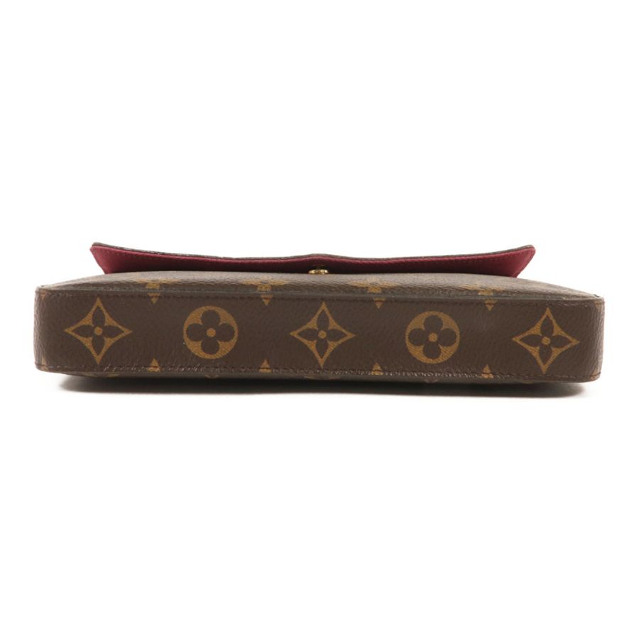 LOUIS VUITTON 【激減優惠】Monogram Pochette Felicie金扣鏈帶肩背袋-3