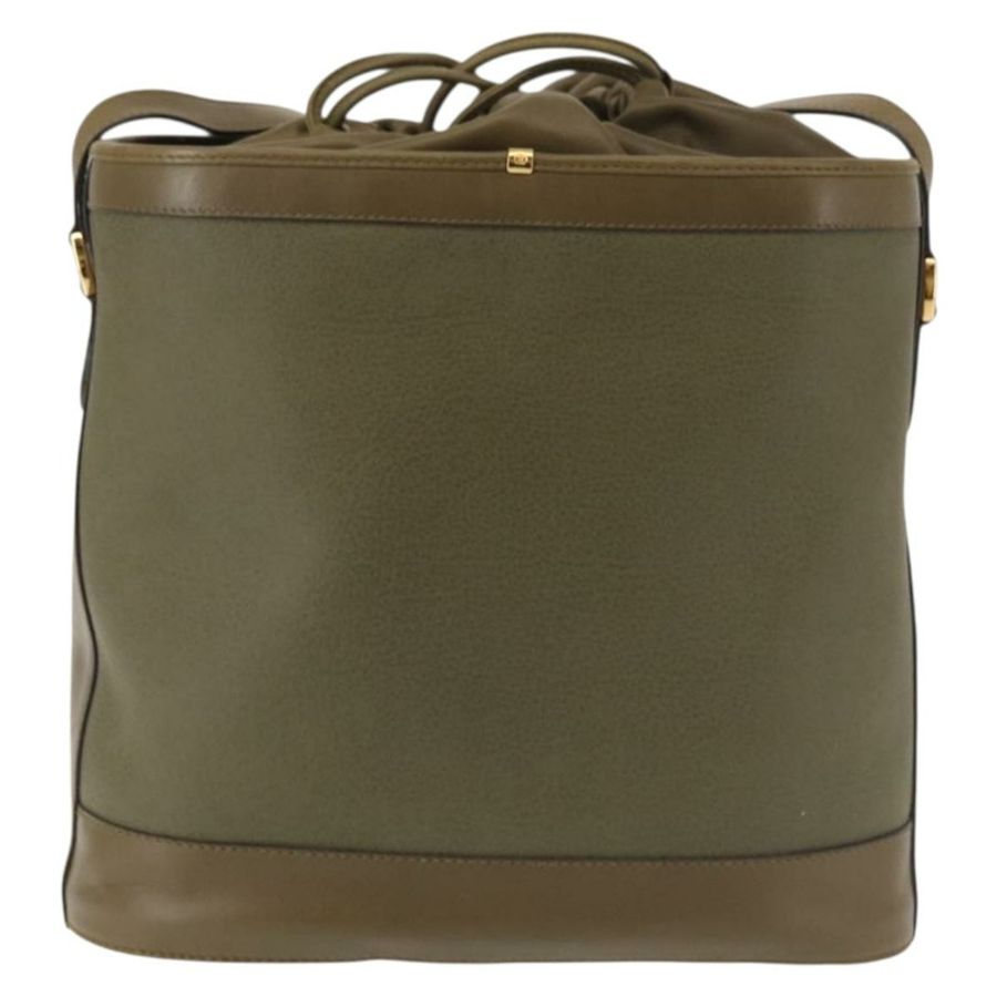 【日本直送】GUCCI 皮革肩背包 卡其色 金色 正品 gh834-1