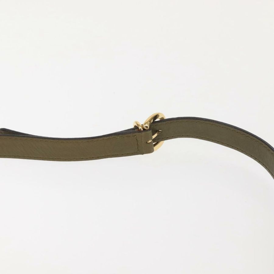 【日本直送】GUCCI 皮革肩背包 卡其色 金色 正品 gh834-13