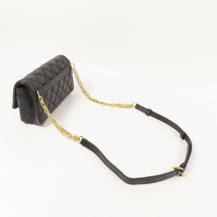 CHANEL 牛皮皮革2.55 Waist Bag金扣腰包-5
