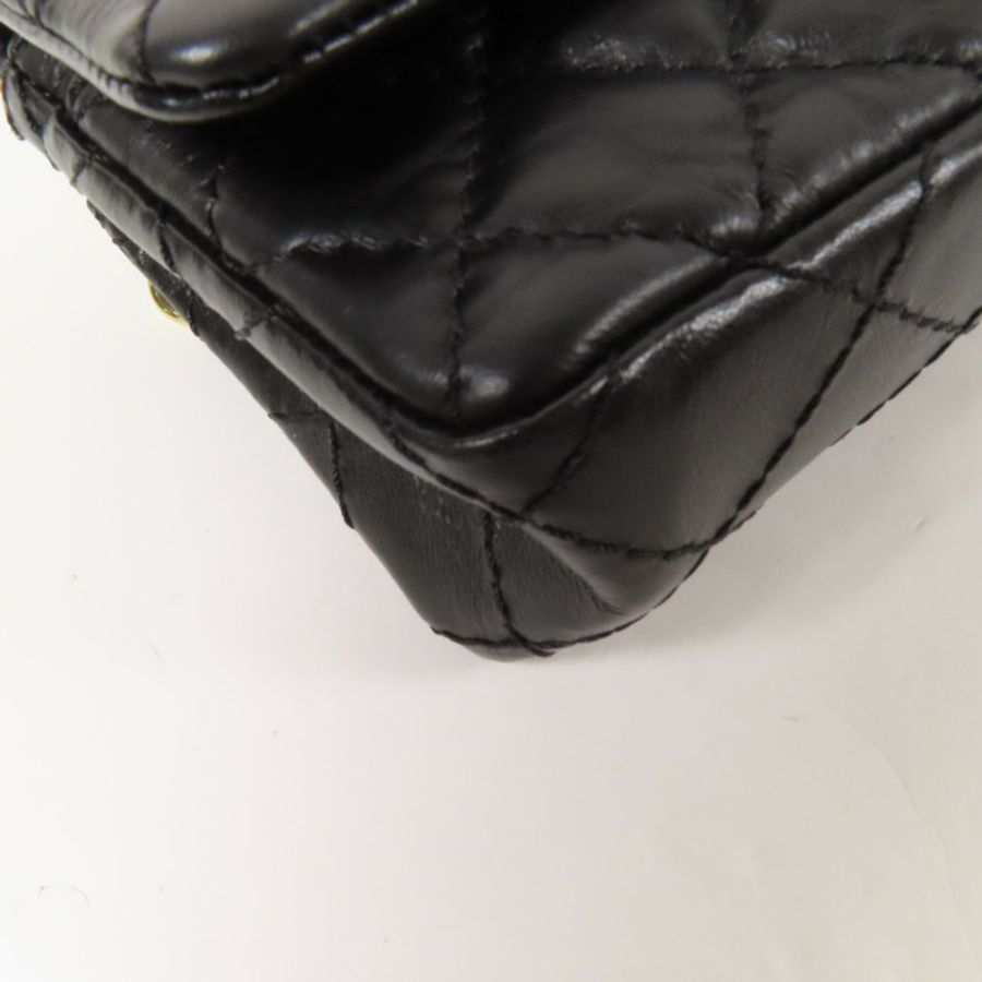 CHANEL 牛皮皮革2.55 Waist Bag金扣腰包-11