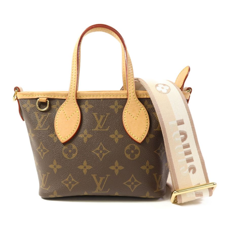 LOUIS VUITTON 【激減優惠】Monogram Neverfull BB金扣手挽肩背兩用袋-1