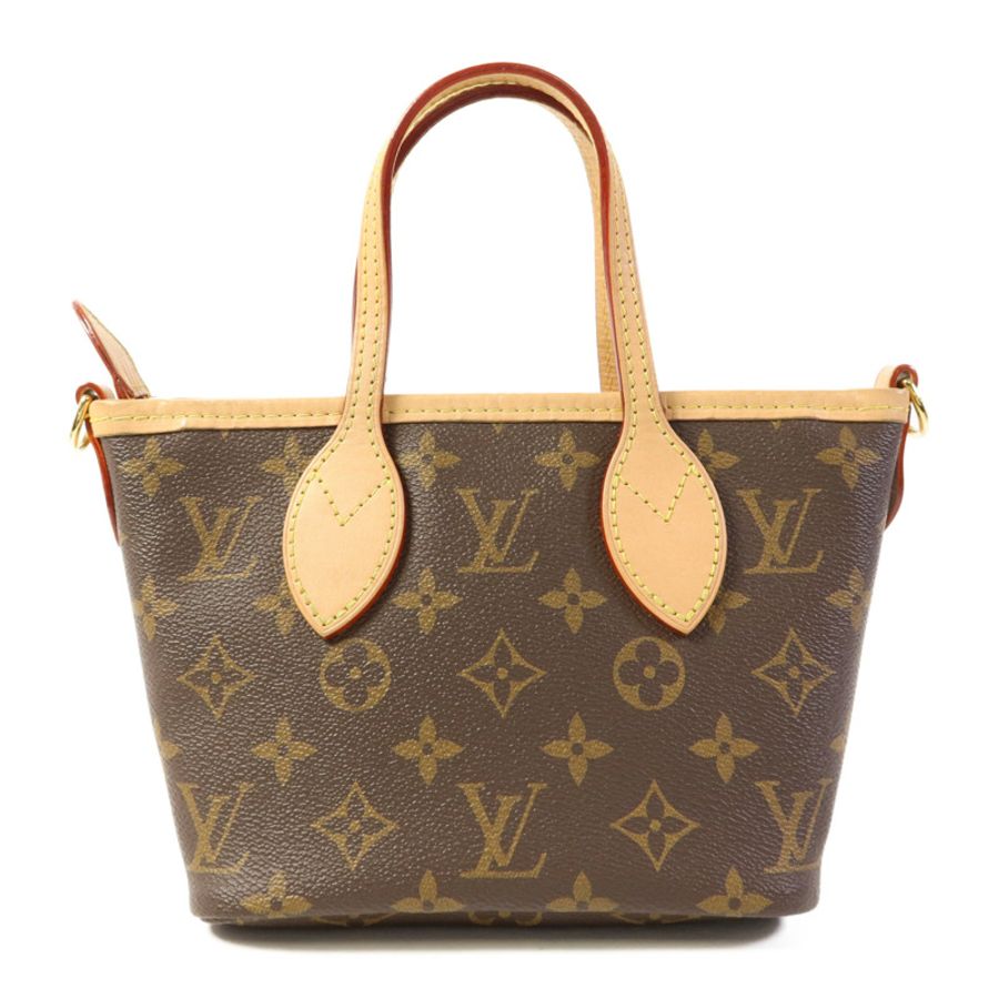 LOUIS VUITTON 【激減優惠】Monogram Neverfull BB金扣手挽肩背兩用袋-3