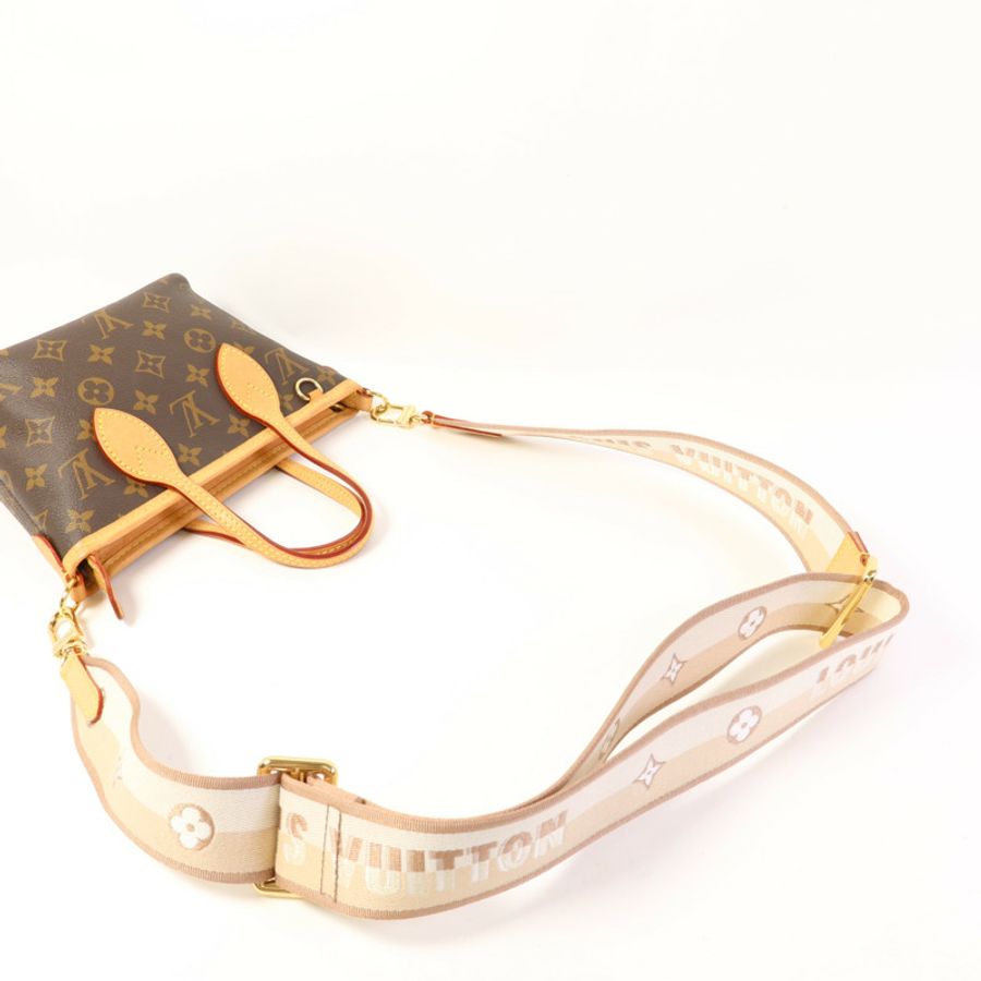 LOUIS VUITTON 【激減優惠】Monogram Neverfull BB金扣手挽肩背兩用袋-5