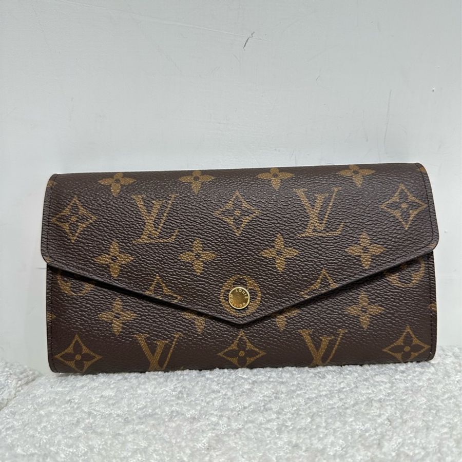 LOUIS VUITTON Monogram 長夾-5