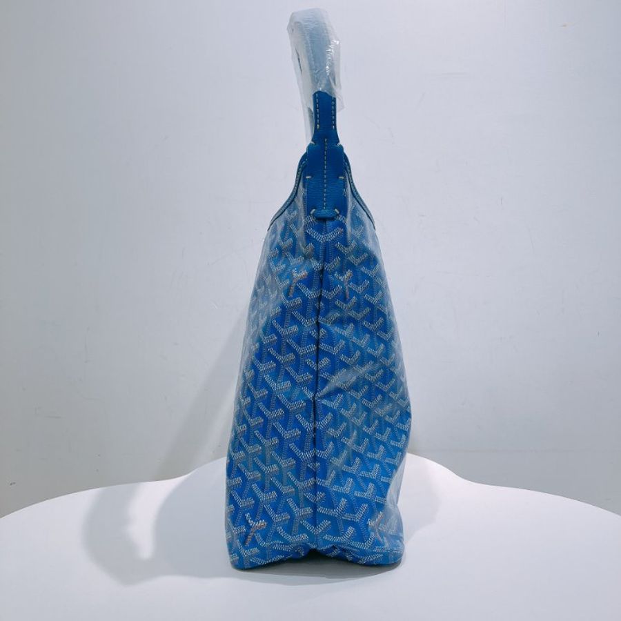 TW4490 Goyard 戈雅Sky Blue 燙金珠光面蜻蜓 Bohème Hobo Bag-2