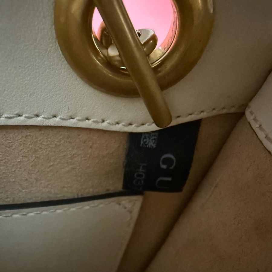GUCCI 696123 白MARMONT斜背方包-4
