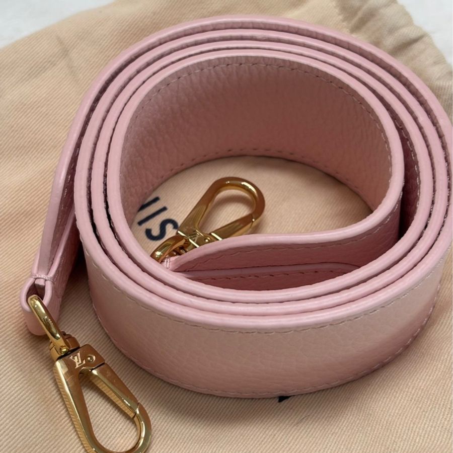 LV Capucines 粉色 荔枝牛皮 BB 金标-21