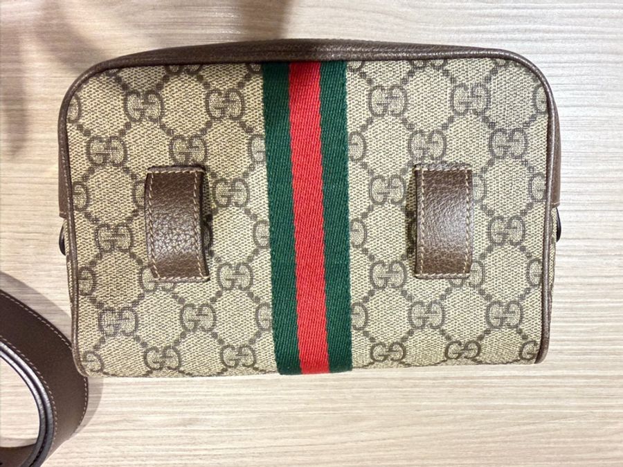 Gucci 經典老花 腰包-16