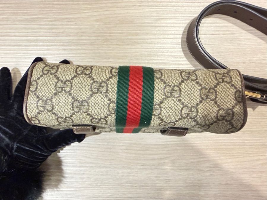 Gucci 經典老花 腰包-17