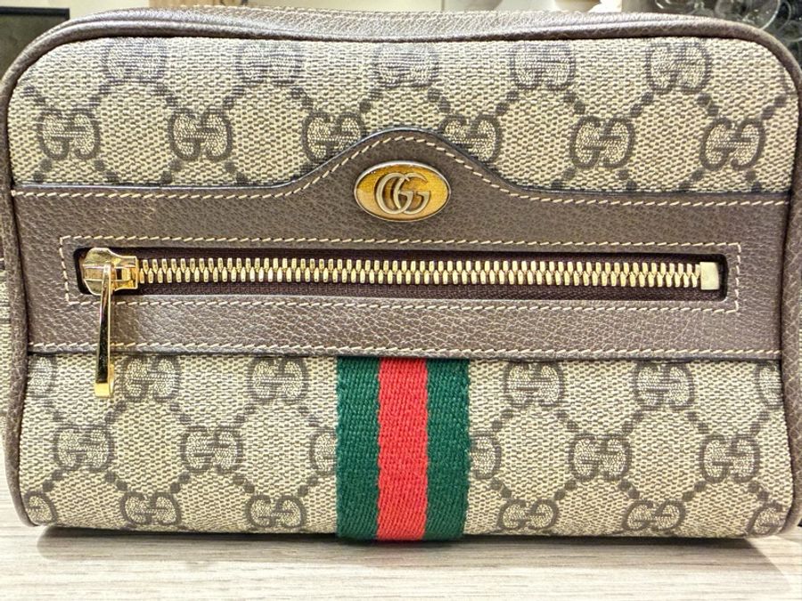 Gucci 經典老花 腰包-32
