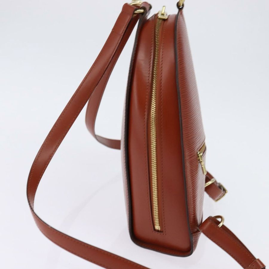 【日本直送】路易威登 Epi Mabillon 雙肩包 棕色 M52233 LV 正品 143625-2