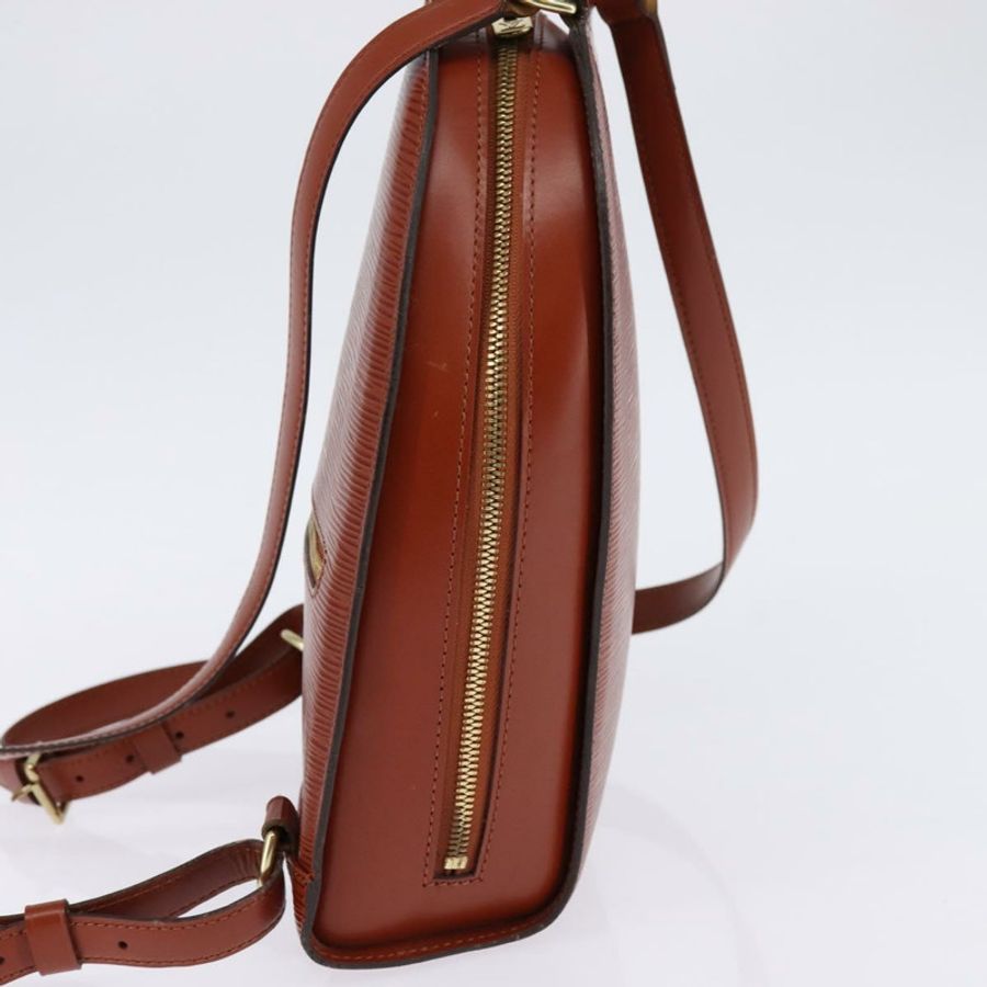 【日本直送】路易威登 Epi Mabillon 雙肩包 棕色 M52233 LV 正品 143625-3