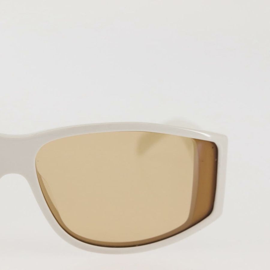 【日本直送】CELINE Triomphe 太陽眼鏡 塑膠 白色 CL40227U 正品 146039-4