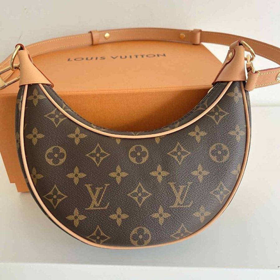 Loop Monogram 老花月亮碗豆單肩包 蕊心款(全新附購證)- Women - Handbags-5