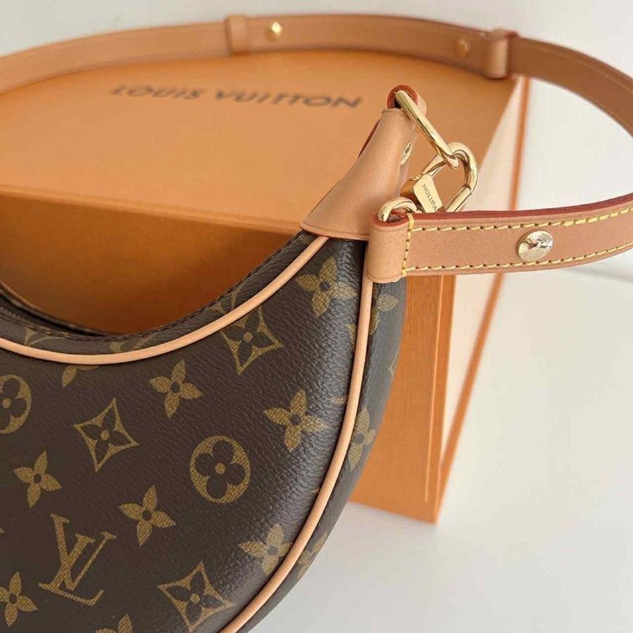 Loop Monogram 老花月亮碗豆單肩包 蕊心款(全新附購證)- Women - Handbags-8