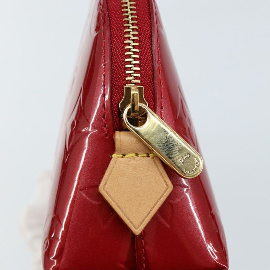 【日本直送】路易威登 Vernis Rayure Pochette 化妝品 Pomme D'amour M91721 正品 144780-7