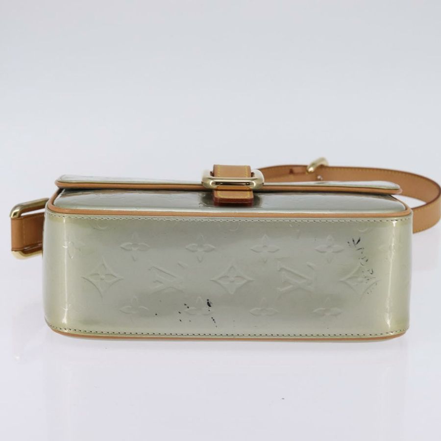 【日本直送】路易威登 Monogram Vernis Christie GM 單背包 灰色 M91148 正品 gh929-4