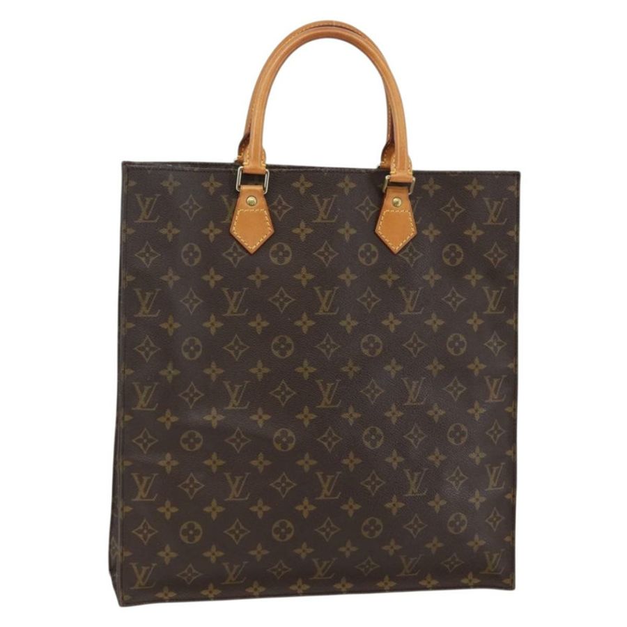 【日本直送】路易威登 Monogram Sac Plat 手提包 M51140 LV 正品 144636-0