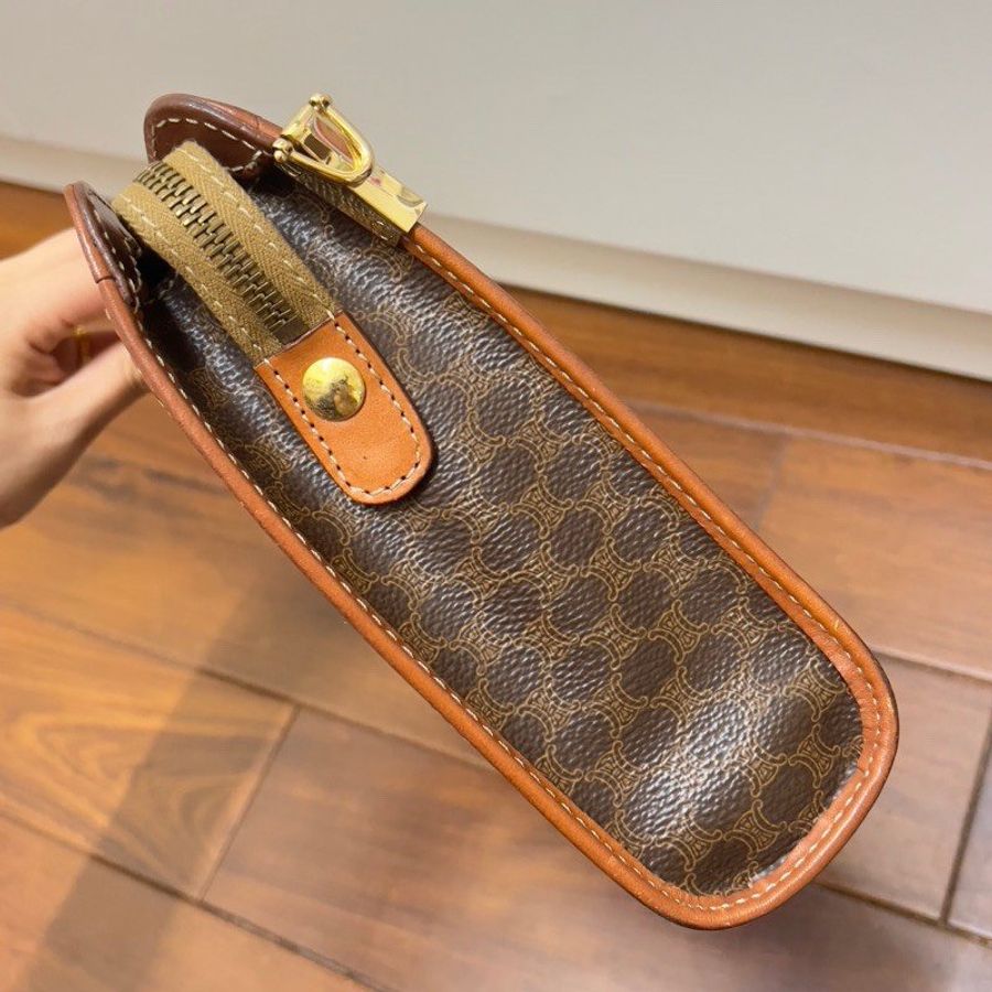 CELINE 洗潄包 肩背斜背包(附內膽與長短背帶)-4