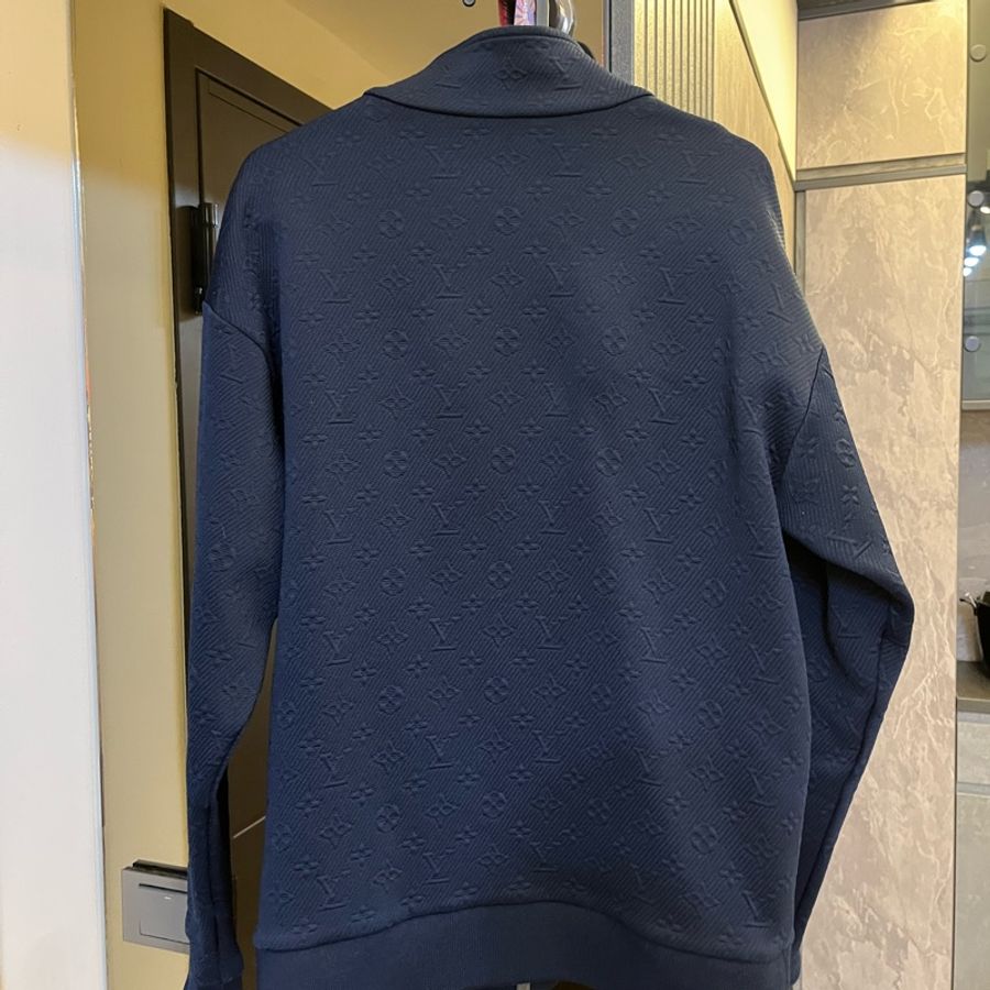 LV monogram 抓絨運動衫-2
