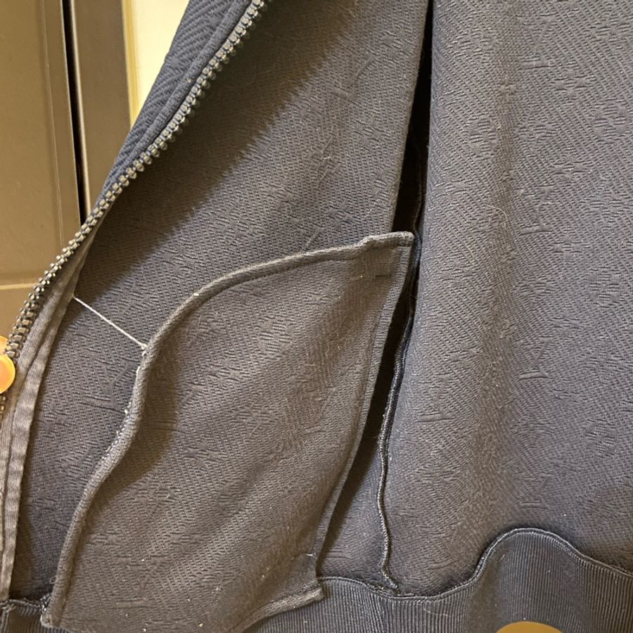 LV monogram 抓絨運動衫-17