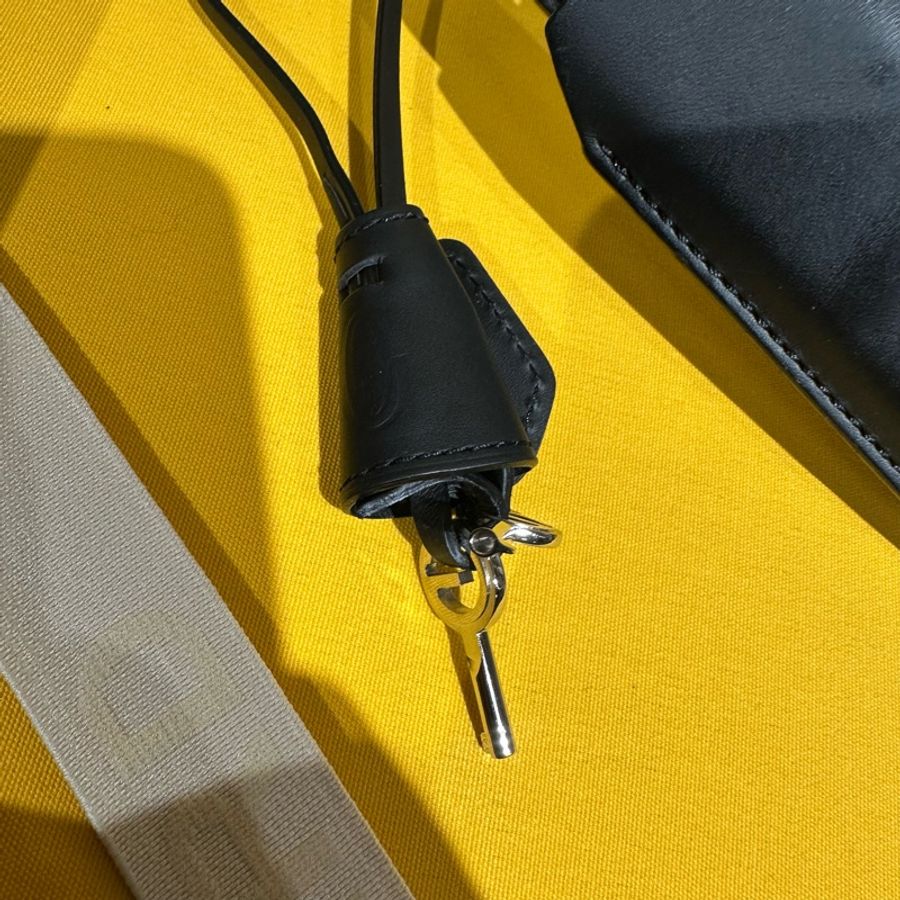 GOYARD 戈雅Manoir 老花满印锁扣开合 公文包-8