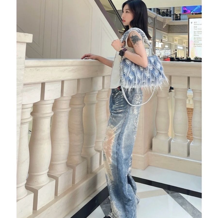 Diesel 女款 牛仔褲28碼-4