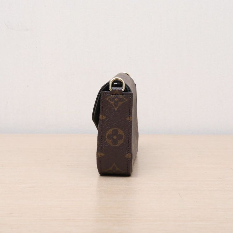 LOUIS VUITTON FelicieStrapGo新三合一寬肩帶老花PVC晶片肩背包-2