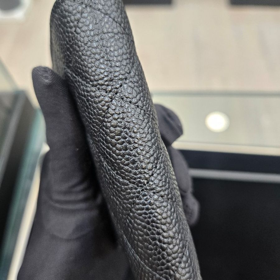 Chanel - 黑金雙C零錢包-2