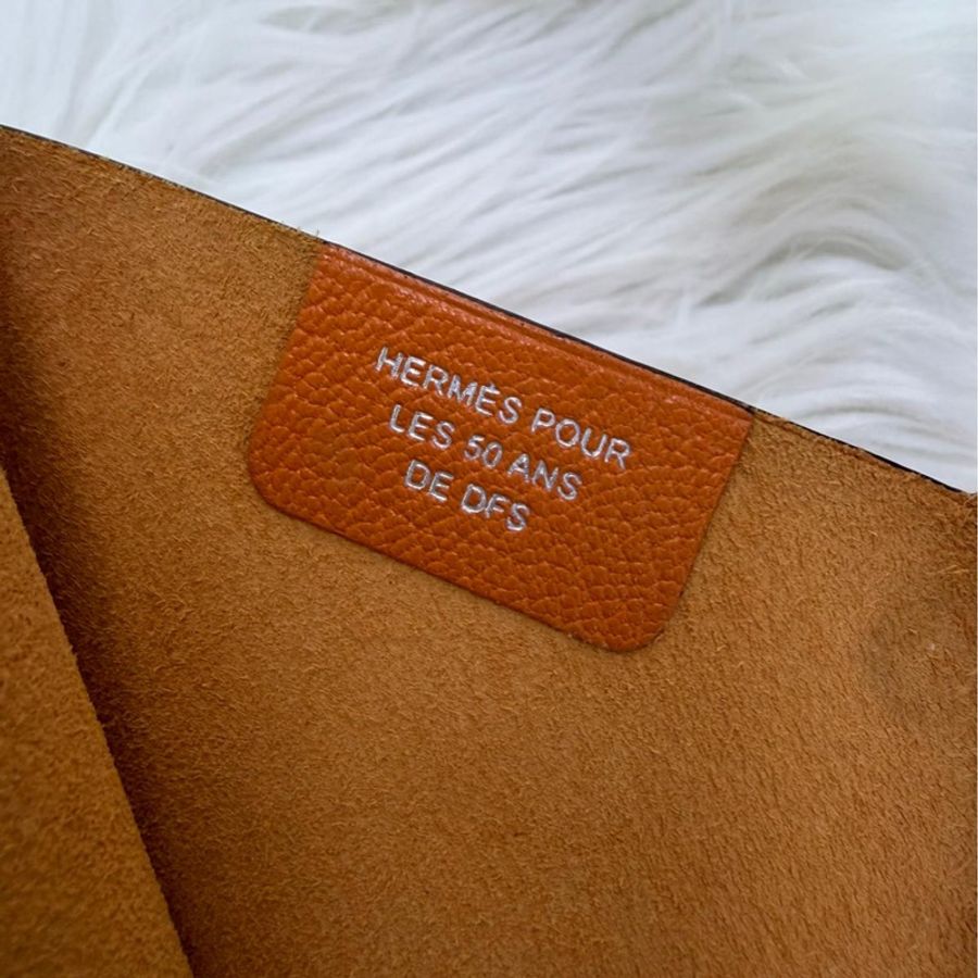 Hermes Tarmac Passport Holder Orange 護照套 橙色 山羊皮-7
