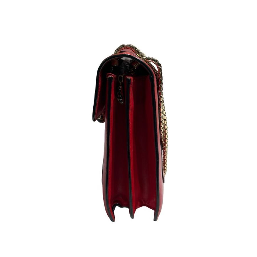 BVLGARI SERPENTI FOREVER RED CALFSKIN GHW-2