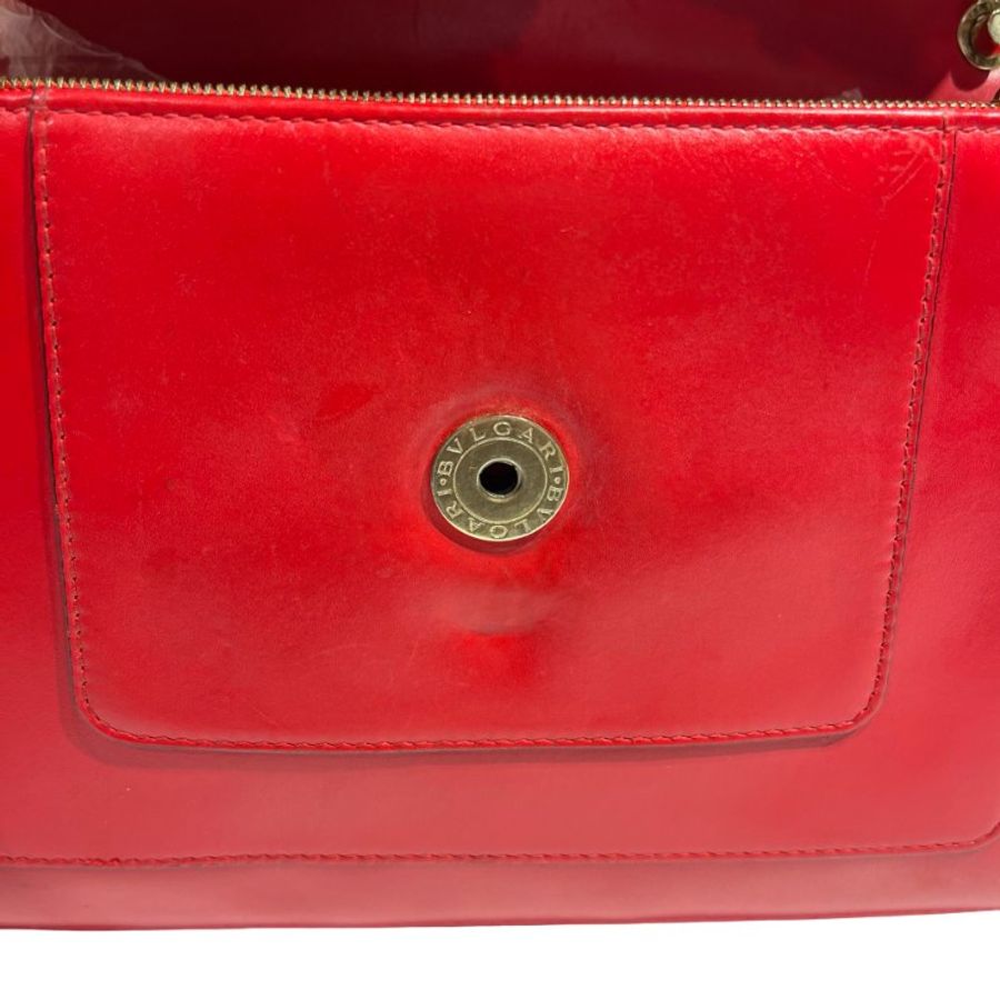 BVLGARI SERPENTI FOREVER RED CALFSKIN GHW-3