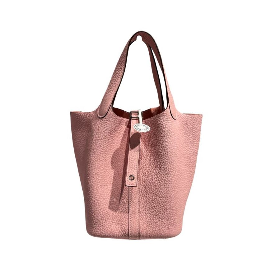 HERMES PICOTIN 18 SAKURA PINK PHW-0