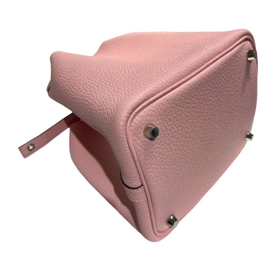 HERMES PICOTIN 18 SAKURA PINK PHW-3