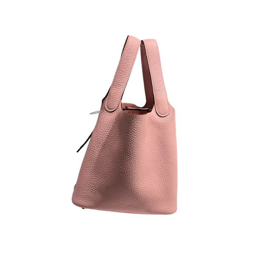 HERMES PICOTIN 18 SAKURA PINK PHW-6