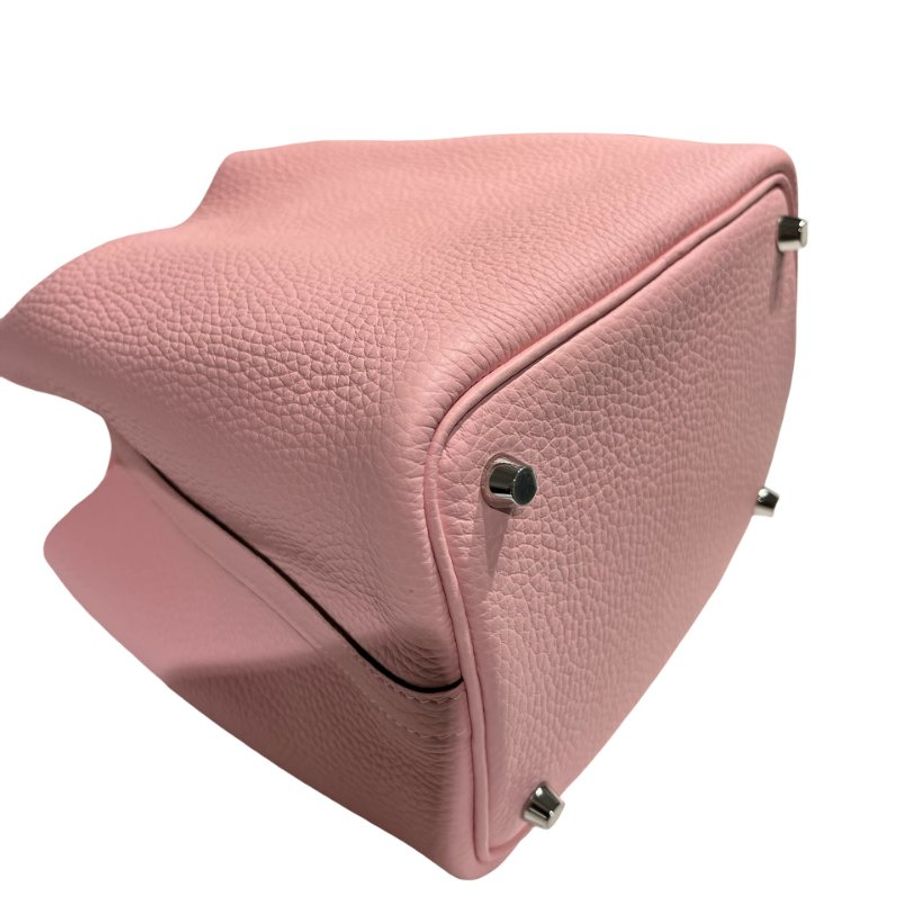 HERMES PICOTIN 18 SAKURA PINK PHW-9
