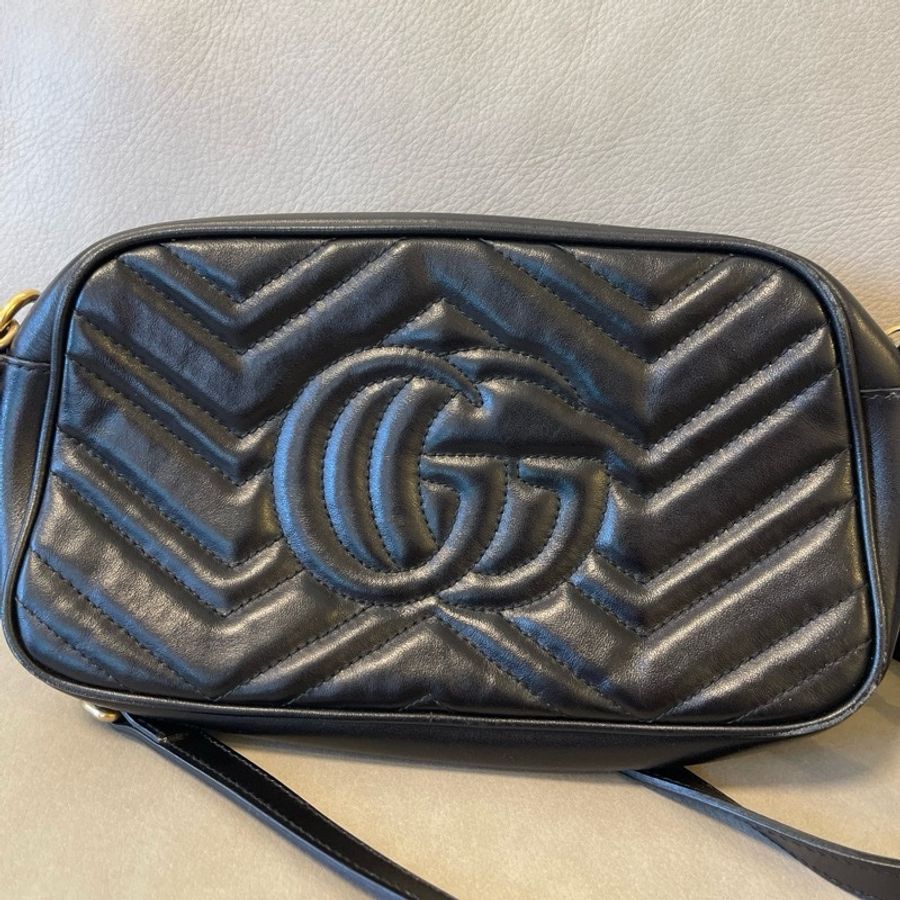 Gucci Marmont 馬夢系列 24cm 相機包-1