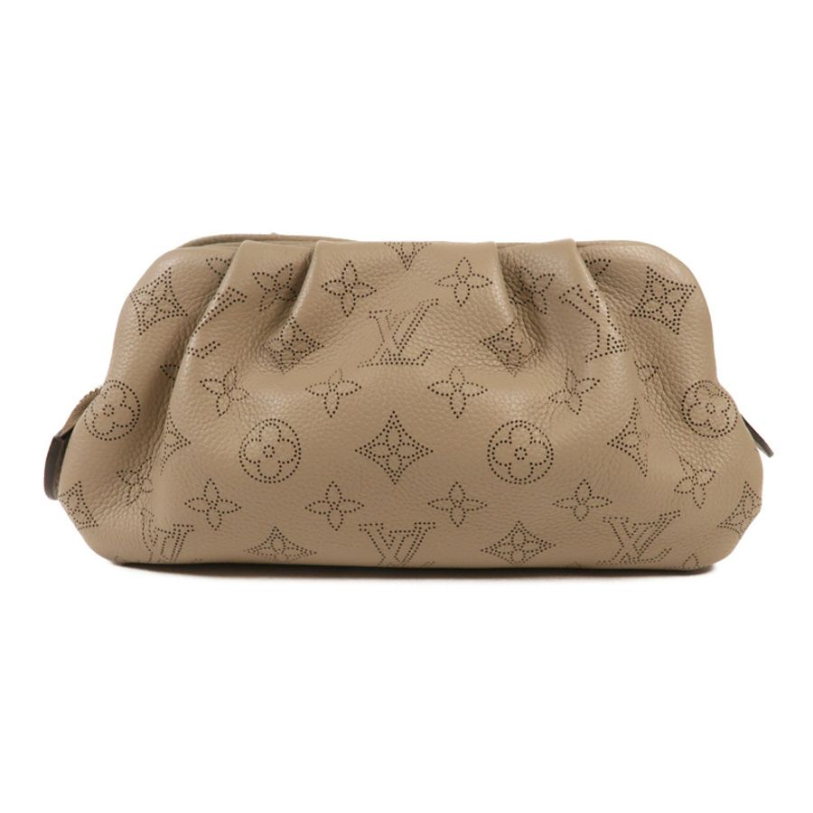 LOUIS VUITTON Mahina Scala Mini Pouch銀扣肩背袋-1