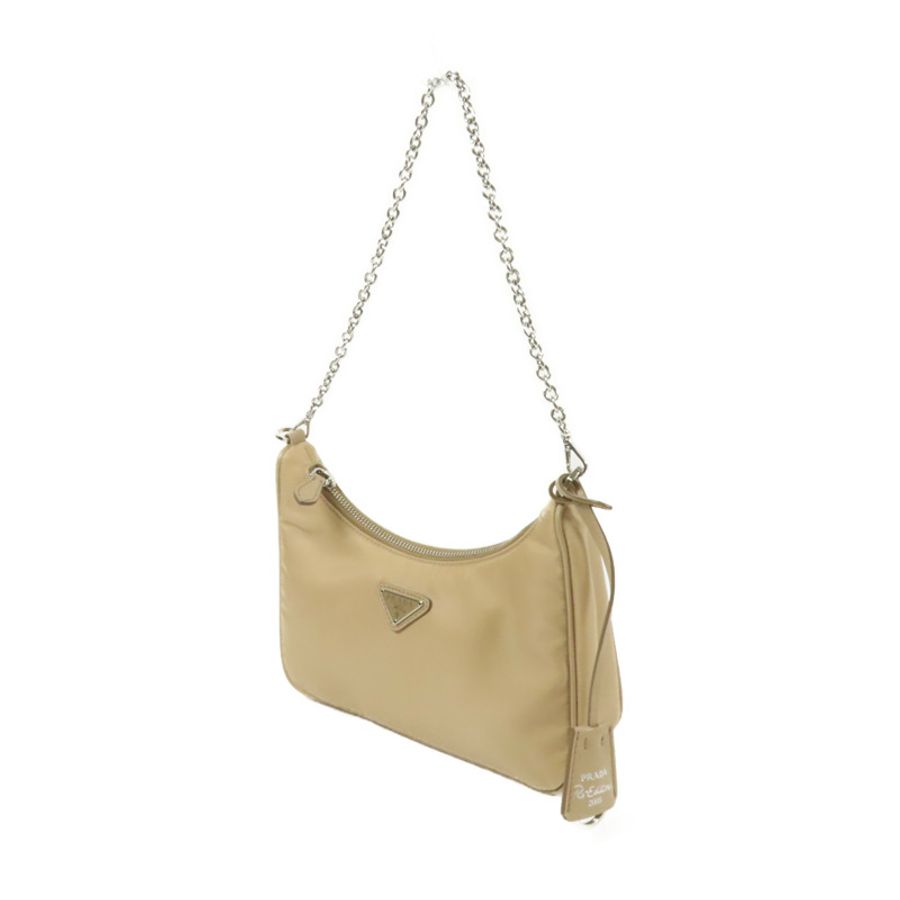 PRADA PRADA 尼龍Re-Edition 2005銀扣手挽肩背兩用袋-2