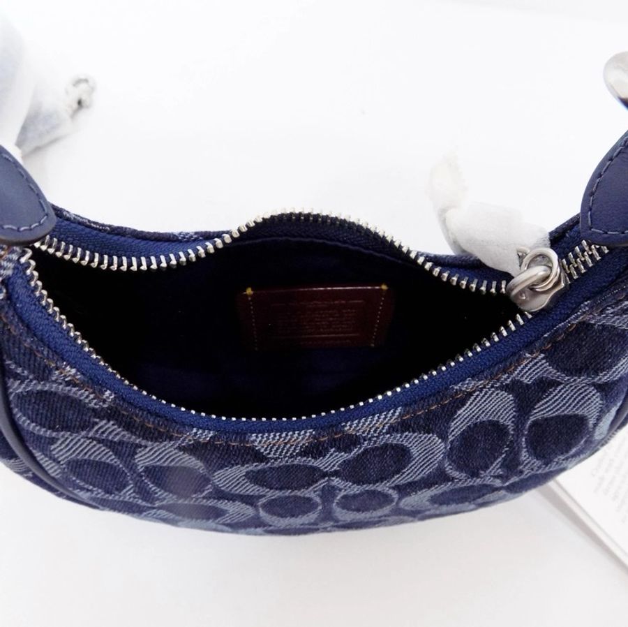 COACH JONIE 經典 SIGNATURE 牛仔帆布手袋-12