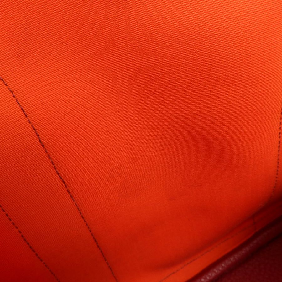 HERMES 帆布Garden Party PM銀扣手挽袋-15