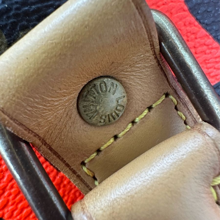 限量款✨ LV Graffiti KeepAll 50 橙色塗鴉 手提包-27