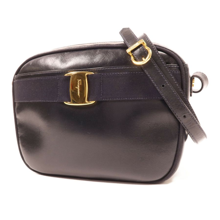 Salvatore Ferragamo 牛皮皮革Shoulder Bag金扣肩背袋-2