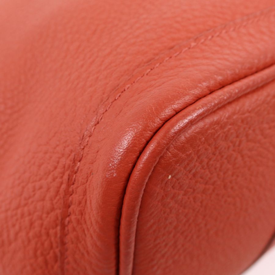 HERMES Negonda皮革Garden Party PM銀扣手挽袋-6