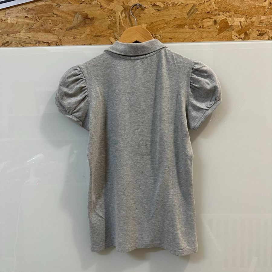 【美收精品】BURBERRY 灰色polo衫 4-126【隔月月中將轉賣至日本 上架期限30天】-1